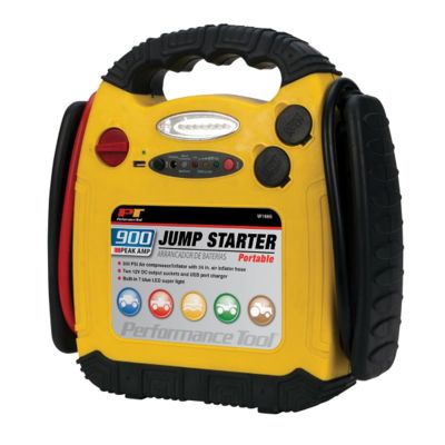 WLMW1665 image(0) - Wilmar Corp. / Performance Tool 900 amp Jump Starter, Inflator