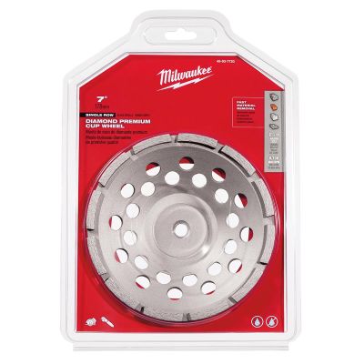 MLW49-93-7720 image(0) - Milwaukee Tool 7" Diamond Cup Wheel Single Row