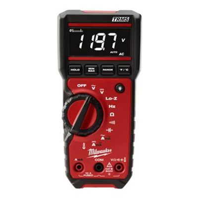 MLW2217-20 image(0) - Milwaukee Tool TRUE RMS DIGITAL HEAVY DUTY MULTIMETER