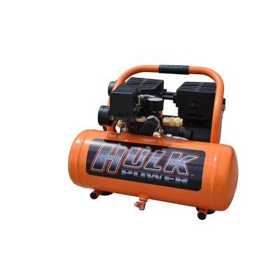 EMXHP01P002SS image(0) - Hulk 1hp 2 Gal. Silent Air Portable Compressor