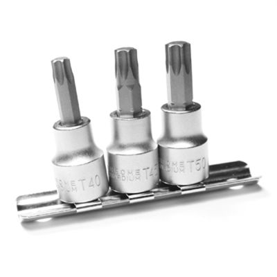 WLMW1337 image(0) - Wilmar Corp. / Performance Tool 3 Pc Brake Caliper Star Bit Se