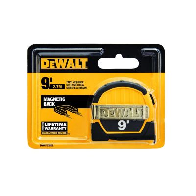 DWTDWHT33028 image(0) - DeWalt 9 ft. Magnetic Pocket Tape Measure