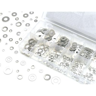 WLMW5216 image(0) - Wilmar Corp. / Performance Tool 350 PC LOCK & FLAT WASHER HARDWARE KIT