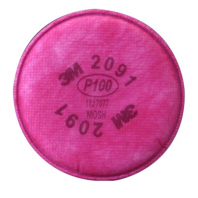 MMM7000 image(0) - 3M P100 2PK PARTIC FILTER FOR BODYMAN RESPIRATOR