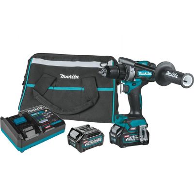 MAKGFD01D image(0) - Makita 40V max XGT® Brushless Cordless 1/2" Driver-Drill Kit, 2-speed, var. speed, L.E.D. Light, bag (2.5Ah)