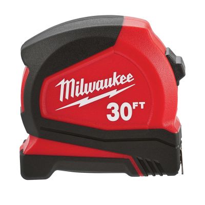 MLW48-22-6630 image(0) - Milwaukee Tool 30ft Compact Tape Measure