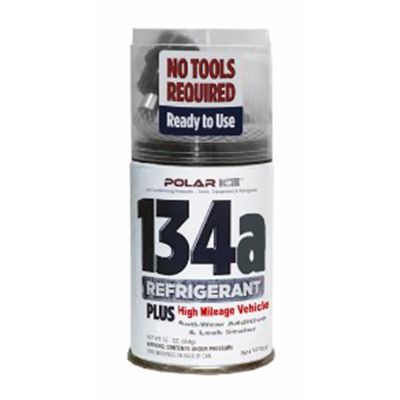 FJC675DT image(0) - FJC R-134a for high mileage vehicles over 55,000 miles with specialty formulated synthetic lubricant, leak stop and conditioner - 12 oz