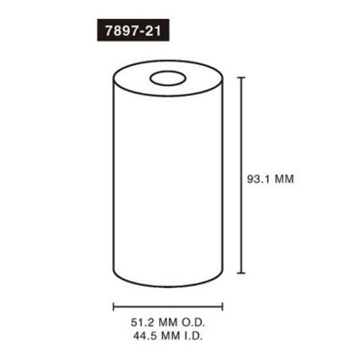 AST7897-21 image(0) - Astro Pneumatic 1-3/4" ID x 2" OD x 3-3/4" L Adapter