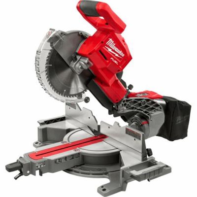 MLW2734-20 image(0) - Milwaukee Tool M18 FUEL 10" Dual Bevel Sliding Compound Miter Saw