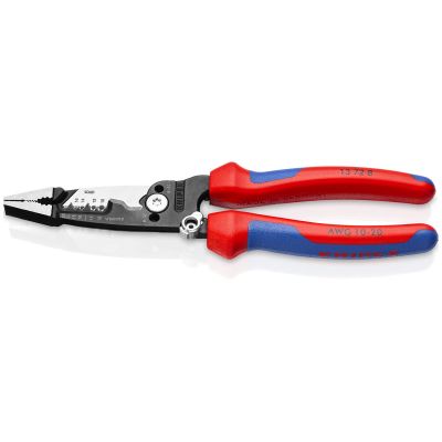 KNI13-72-8 image(0) - KNIPEX Forged Wire Strippers - Multi-Component Handle