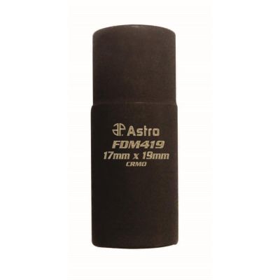 ASTFDM419 image(0) - Astro Pneumatic 1/2 " Drive Flip Socket 17mm x 19mm