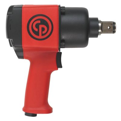 CPT6773 image(0) - Chicago Pneumatic Chicago Pneumatic CP6773 - 1 Inch Air Impact Wrench, Pistol Handle, Max Torque Reverse Output 1200 ft. lbf / 1630 Nm, 6300 RPM, Twin Hammer