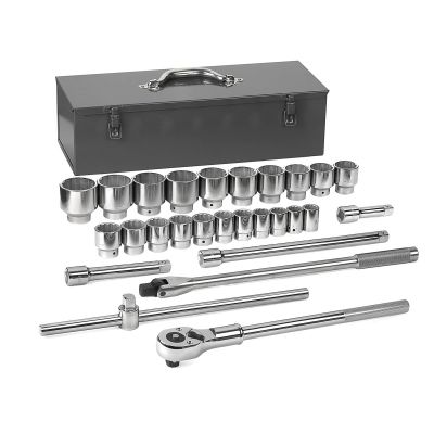 KDT80880 image(0) - GearWrench 27 PC 3/4" DR 12 PT SOCKET SET