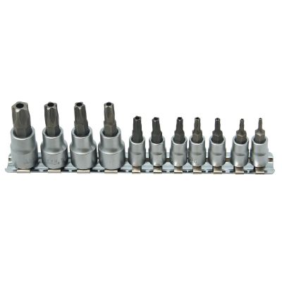 CTA9680 image(0) - CTA Manufacturing 11 Piece 5 Point Tamperproof Socket Set