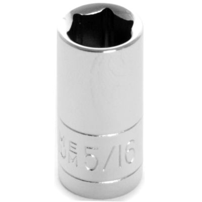 WLMW36010 image(0) - Wilmar Corp. / Performance Tool 1/4'' Dr 6pt Std. Socket 5/16"