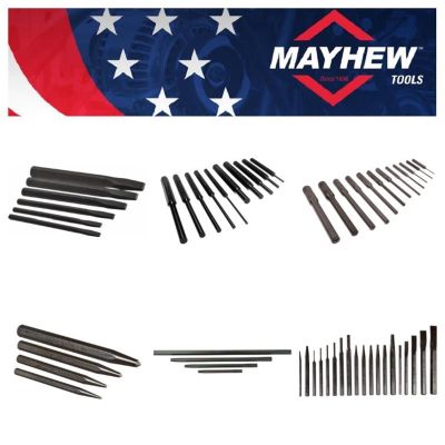 MAY81450 image(0) - Mayhew Punch & Chisel Set Bundle