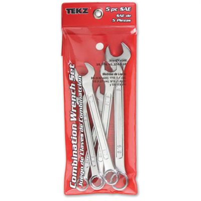 TIT17384 image(0) - TITAN 5PC SAE COMBINATION WRENCH SET