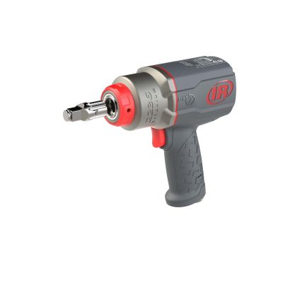 IRT2236QTIMAX-2 image(0) - Ingersoll Rand DXS2 1/2 Inch Air Impact Wrench, 2 Inch Extended Anvil, Quiet, 1500 ft-lb Torque, Titanium Hammercase, Friction Ring Retainer, Pistol Grip