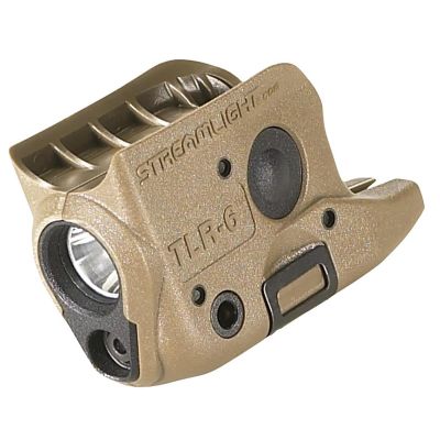 STL69278 image(0) - Streamlight TLR-6 Weapon Light and Laser for GLOCK 42/43/43X/48 Subcompact Handguns, Flat Dark Earth Brown