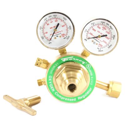 FOR87100 image(0) - Forney Industries 450 Series Oxygen Regulator, 2-1/2 in Side Mount