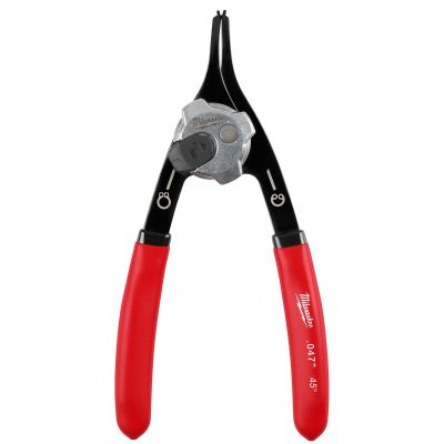 MLW48-22-6534 image(0) - Milwaukee Tool .047" Convertible Snap Ring Pliers - 45 Degree