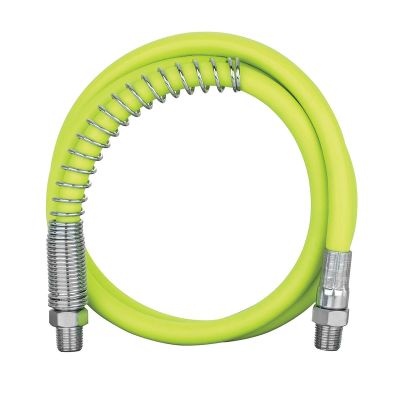 LEGL2965FZSP image(0) - Legacy Manufacturing Flexzilla 36" Grease Hose, 1/8" MNPT  Spring Guard