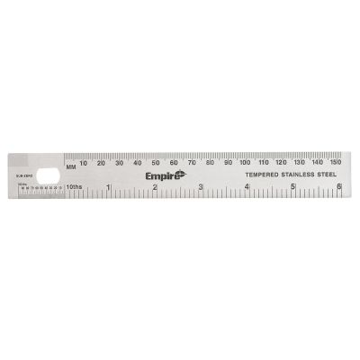 MLW27303 image(0) - Milwaukee Tool 6" Stiff Ruler