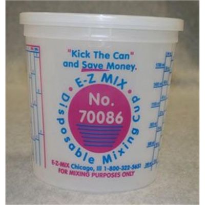 EZX70086 image(0) - E-Z Mix 2 1/2 QUART DISPOSABLE MIXING CUPS 25/BOX