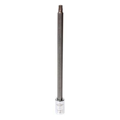 MAY16617 image(0) - Mayhew Mayhew T27 Torx® Long Insert Socket Bit, 1/4-Inch Drive