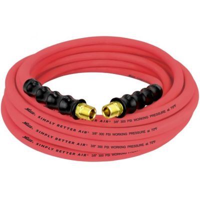 MILULR383538 image(0) - Milton Industries 3/8" x 35' Ultra Lightweight Rubber Hose (w/ 3/8" NPT ends)