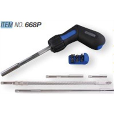 CAL668P image(0) - Cal-Van Tools PISTOL GRIP LED SCREWDRIVER BUNDLE SET