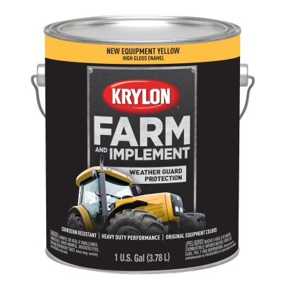 DUP1974 image(0) - Krylon New Equipment Cat Yellow 128 oz. Gal