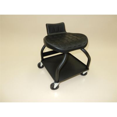 LDS1010722 image(0) - LDS (ShopSol) Mechanics Stool 400 lbs capacity polyurethane seat