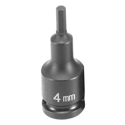 GRE1904M image(0) - Grey Pneumatic SOC 4MM 3/8D IMP HEX MALE