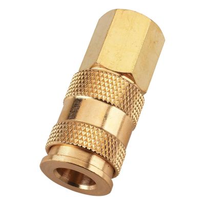 MILS766 image(0) - Milton Industries HI-Flo V-Style 'A,M,V' 3/8" FNPT Brass Body