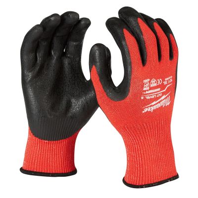 MLW48-22-8933B image(0) - Milwaukee Tool 12 Pk Cut 3 Dipped Gloves - XL