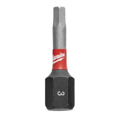 MLW48-32-4725 image(0) - Milwaukee Tool SHOCKWAVE Impact Hex 3 MM Insert Bits (Bulk 25)