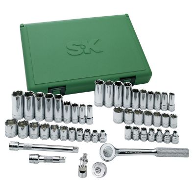 SKT94549 image(0) - S K Hand Tools 49 Pc. 3/8" Thru 7/8" Plastic Storage Case