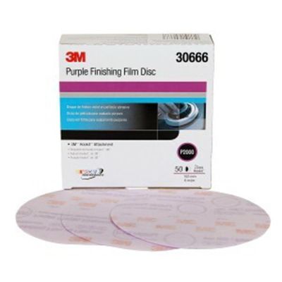 MMM30666 image(0) - 3M Hookit Abrasive Disc 260L 6" P2000 (50/Box)