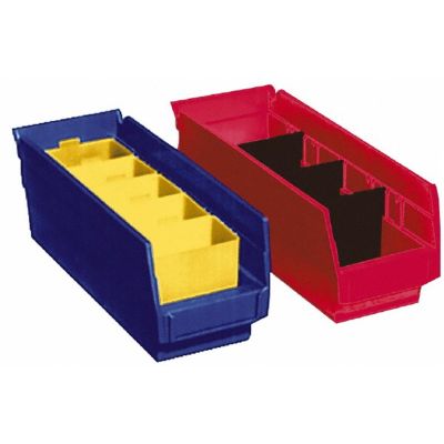 MRO89771042 image(0) - Msc Industrial Supply 11-1/8" Wide x 11-5/8" Deep x 4" High Hopper Shelf Bin