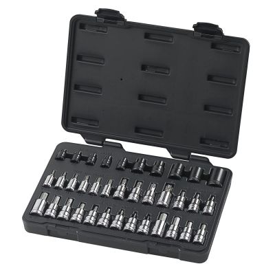 KDT80726 image(0) - GearWrench 36PC MASTER TORX SET W/HEX SOCKET BITS