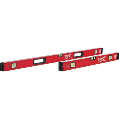 MLWMLBXS48 image(0) - Milwaukee Tool 24"/ 48" REDSTICK Box Level Set