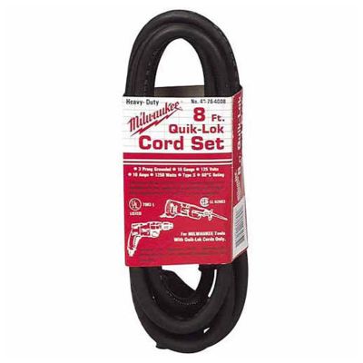 MLW48-76-4008 image(0) - Milwaukee Tool 8 FT. QUICK LOCK CORD REPLACEMENT