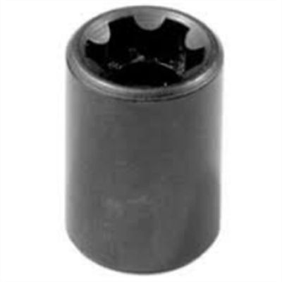 VIMVS612C image(0) - VIM Tools E12 TORX Socket X 3/8 Inch Square Drive, Chrome