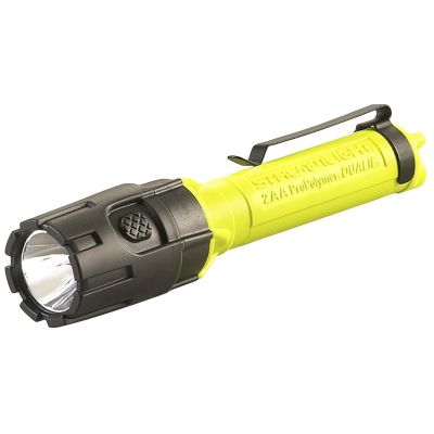 STL67751 image(0) - Streamlight Dualie 2AA Intrinsically Safe Spot/Flood Flashlight, Yellow