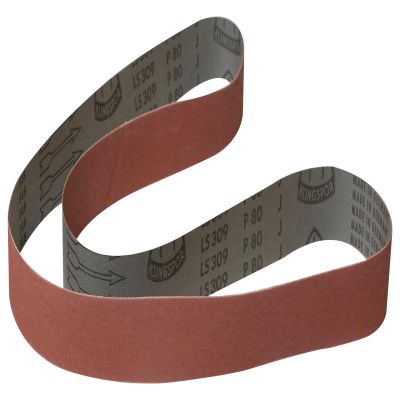 JET577501 image(0) - JET 2"X72" 80 GRIT ALUMINUM OXIDE BELTS - 3P