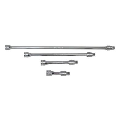 KKN3760LZ-4 image(0) - Ko-ken USA 3/8 Sq. Dr. Locking Z-series Extension Bar 4-piece Set