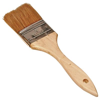 KTI74020 image(0) - K Tool International BRUSH UTILITY 2IN. NATURAL BRISTLES WOOD HANDLE