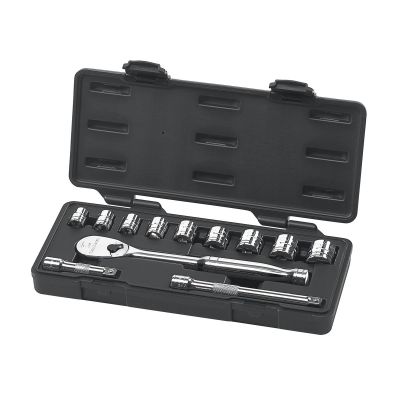 KDT80556 image(0) - GearWrench 12PC 3/8" DRIVE SAE SOCKET SET