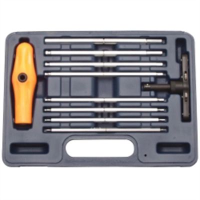 VIMBHI100 image(0) - VIM Tools 10 PIece Extra Long SAE Ball Hex Ratcheting T-Handle Set